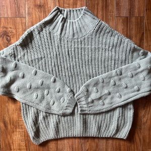 Jessica Simpson mock neck knit sweater